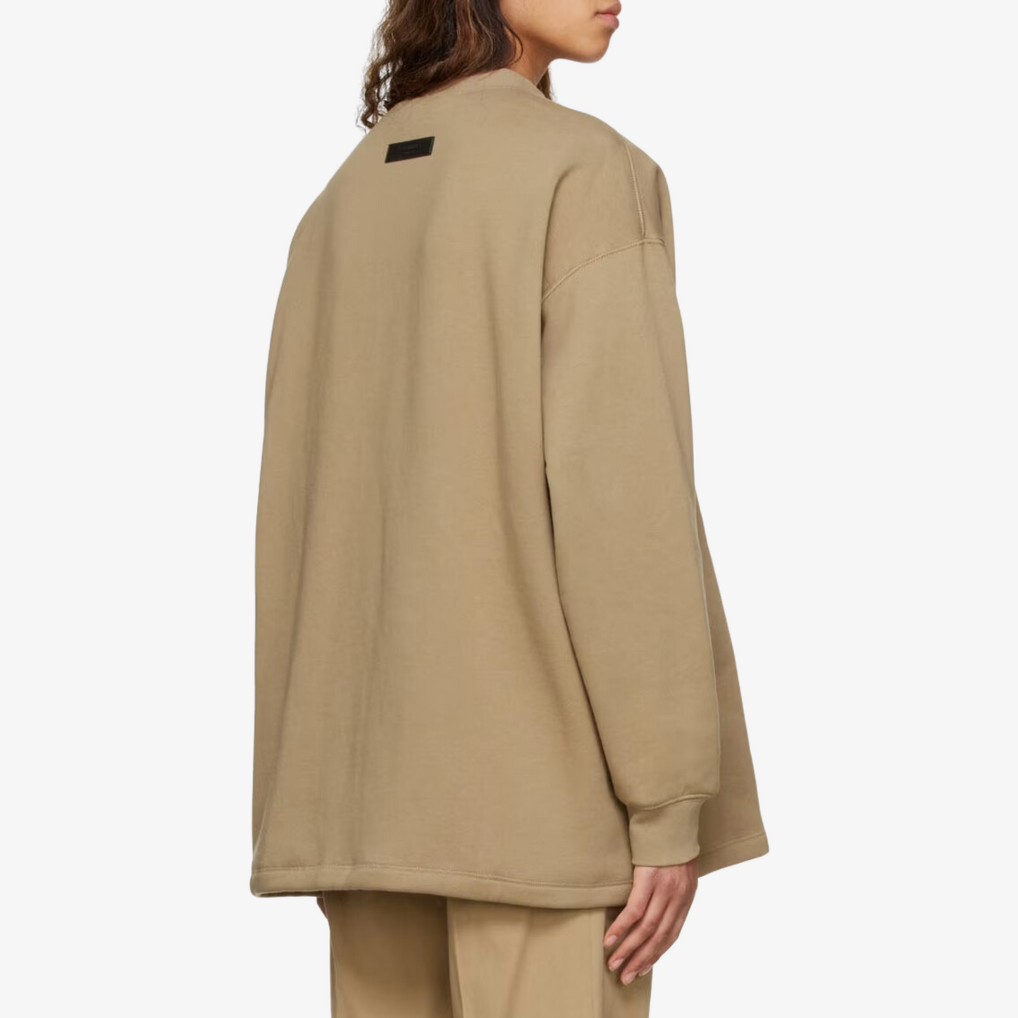 Fear of God Essentials Tan Cotton Sweatshirt