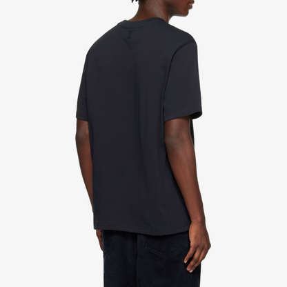 AMI Paris Black Heavyweight T-shirt