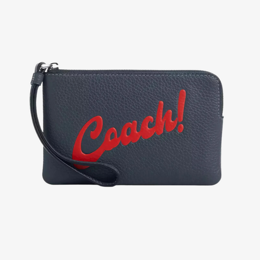 Coach Logo Wristlet