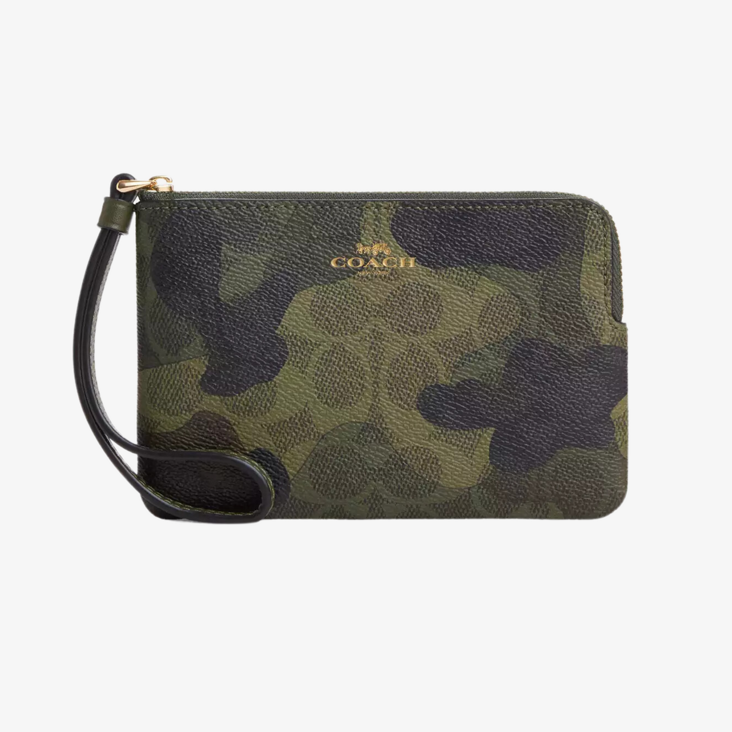 Coach Camo Wristlet