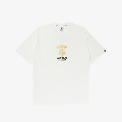 AAPE White Logo Tee