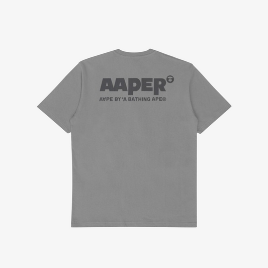 AAPE Grey Logo Tee