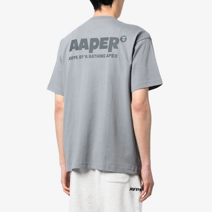 AAPE Grey Logo Tee