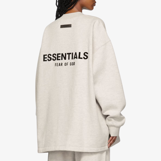 Fear of God Essentials Light Oatmeal Sweatshirt